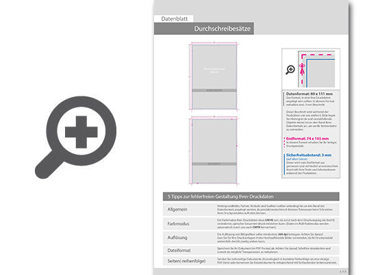 durchschreibes__tze_din_a7_hoch__6-fach__4_1-farbig Product Bild durchschreibes__tze_din_a7_hoch__6-fach__4_1-farbig